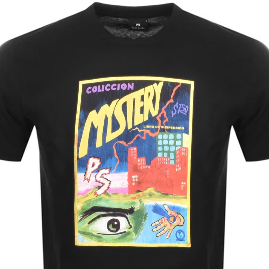 Alternative Image for ProductPS By Paul Smith Mystery Logo T Shirt Black2